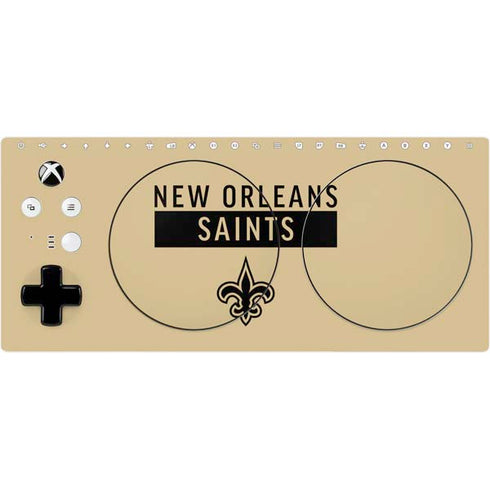 NFL New Orleans Saints Gold Performance Series Xbox Adaptive Controller Skin