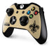NFL New Orleans Saints Gold Performance Series Xbox One Controller Skin