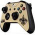 NFL New Orleans Saints Gold Performance Series Xbox One X Controller Skin