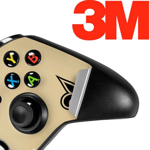 NFL New Orleans Saints Gold Performance Series Xbox One X Controller Skin