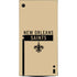 NFL New Orleans Saints Gold Performance Series Xbox Series X Console Skin