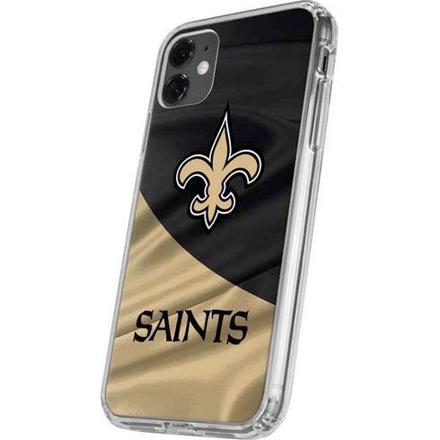 NFL New Orleans Saints iPhone 11 Clear Case