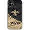NFL New Orleans Saints iPhone 11 Clear Case