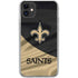NFL New Orleans Saints iPhone 11 Clear Case