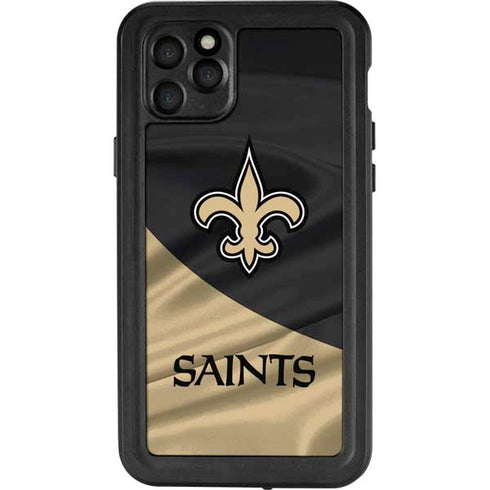 NFL New Orleans Saints iPhone 11 Pro Max Waterproof Case