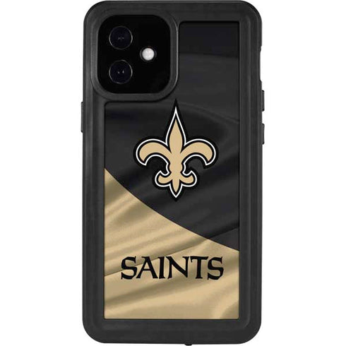 NFL New Orleans Saints iPhone 12 Mini Waterproof Case