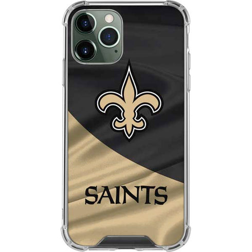 NFL New Orleans Saints iPhone 12 Pro Clear Case