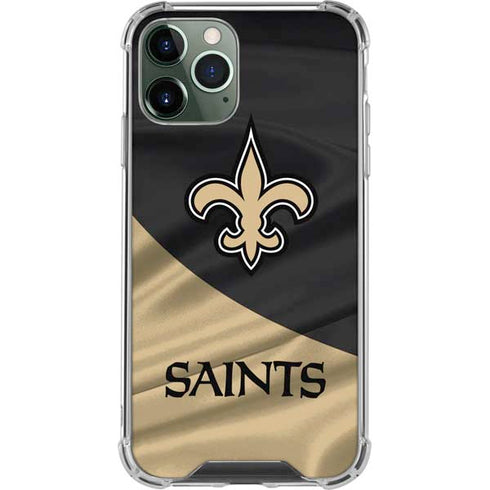 NFL New Orleans Saints iPhone 12 Pro Max Clear Case