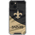 NFL New Orleans Saints iPhone 13 Mini Clear Case