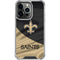 NFL New Orleans Saints iPhone 13 Pro Clear Case