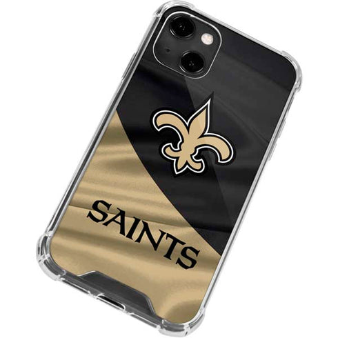 NFL New Orleans Saints iPhone 14 Clear Case