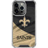 NFL New Orleans Saints iPhone 15 Pro Clear Case