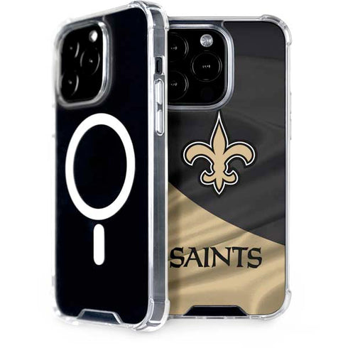 NFL New Orleans Saints iPhone 15 Pro MagSafe Case