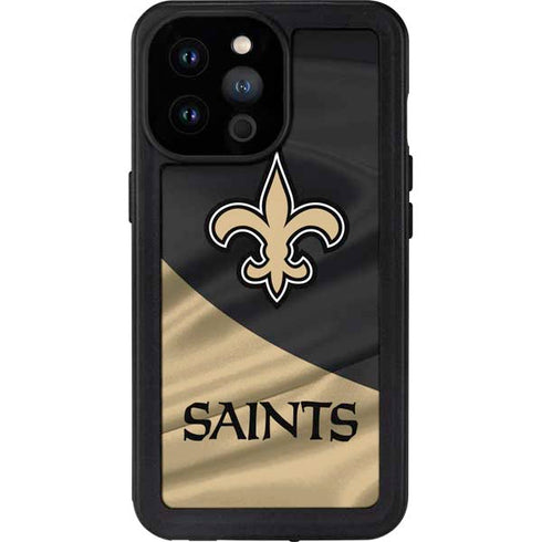NFL New Orleans Saints iPhone 14 Pro Max Waterproof Case