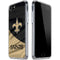 NFL New Orleans Saints iPhone SE (2nd & 3rd Gen) Clear Case