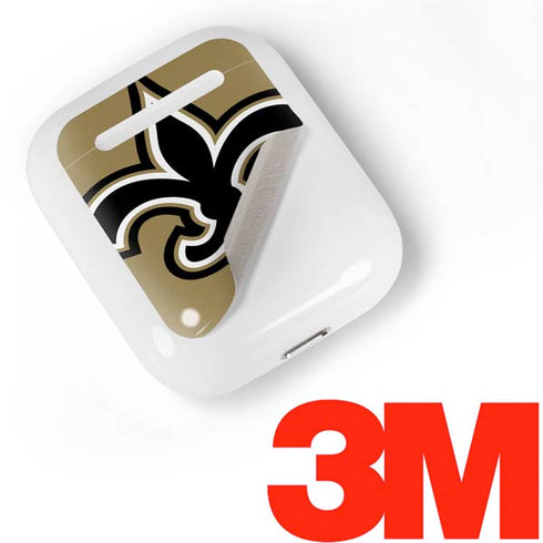 NFL New Orleans Saints Large Logo Apple AirPods Skin