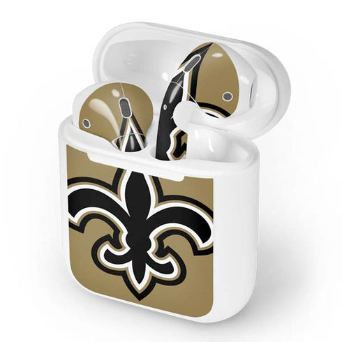 NFL New Orleans Saints Large Logo Apple AirPods Skin
