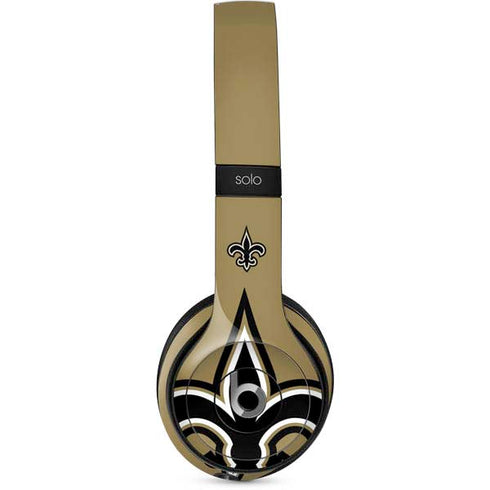 NFL New Orleans Saints Large Logo Beats Solo 2 Wired Skin