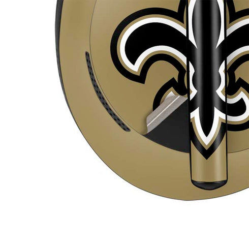 NFL New Orleans Saints Large Logo Bose Noise Cancelling Headphones 700 Skin
