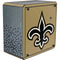 NFL New Orleans Saints Large Logo Cooler Master MasterBox Q300L Mini Tower Skin
