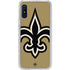 NFL New Orleans Saints Large Logo Galaxy A10e Clear Case
