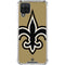 NFL New Orleans Saints Large Logo Galaxy A12 Clear Case