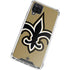 NFL New Orleans Saints Large Logo Galaxy A12 Clear Case
