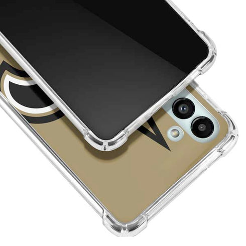 NFL New Orleans Saints Large Logo Galaxy A13 5G Clear Case