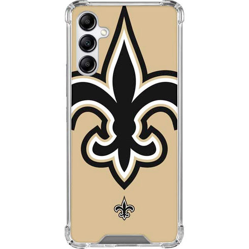 NFL New Orleans Saints Large Logo Galaxy A15 5G Clear Case
