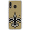 NFL New Orleans Saints Large Logo Galaxy A20 Clear Case