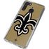 NFL New Orleans Saints Large Logo Galaxy A21 Clear Case