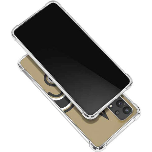 NFL New Orleans Saints Large Logo Galaxy A32 5G Clear Case