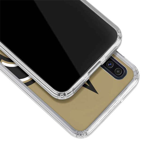 NFL New Orleans Saints Large Logo Galaxy A50 Clear Case