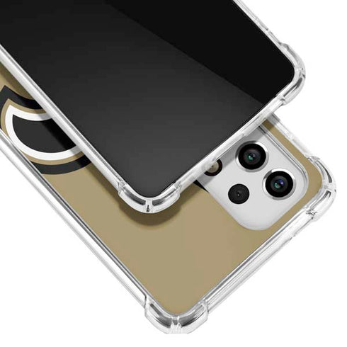 NFL New Orleans Saints Large Logo Galaxy A53 5G Clear Case