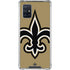 NFL New Orleans Saints Large Logo Galaxy A71 5G Clear Case