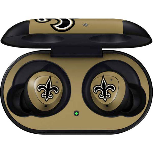 NFL New Orleans Saints Large Logo Galaxy Buds Skin