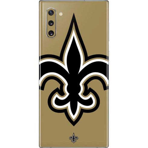 NFL New Orleans Saints Large Logo Galaxy Note 10 Skin
