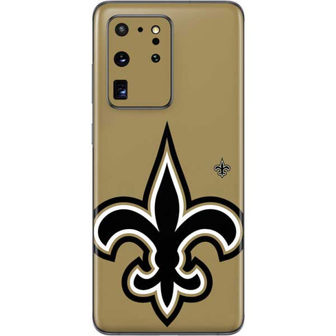 NFL New Orleans Saints Large Logo Galaxy S20 Ultra 5G Skin