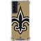 NFL New Orleans Saints Large Logo Galaxy S21 5G Clear Case