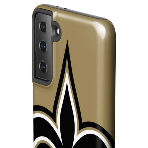 NFL New Orleans Saints Large Logo Galaxy S21 FE Pro Case