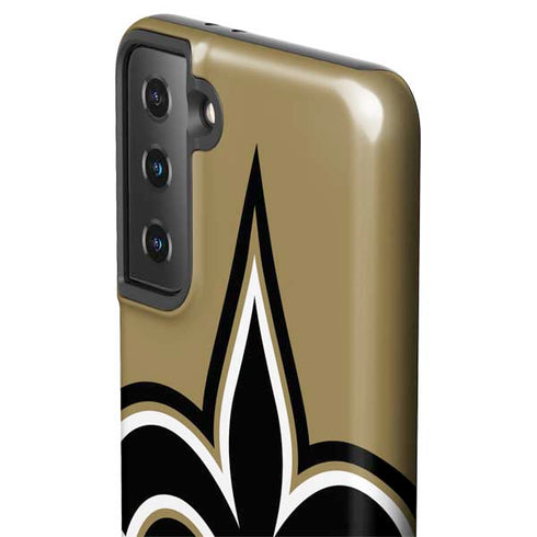 NFL New Orleans Saints Large Logo Galaxy S21 Plus 5G Pro Case