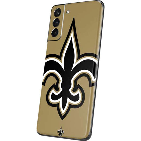 NFL New Orleans Saints Large Logo Galaxy S21 Plus 5G Skin