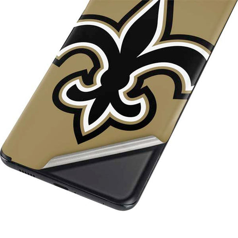 NFL New Orleans Saints Large Logo Galaxy S21 Ultra 5G Skin