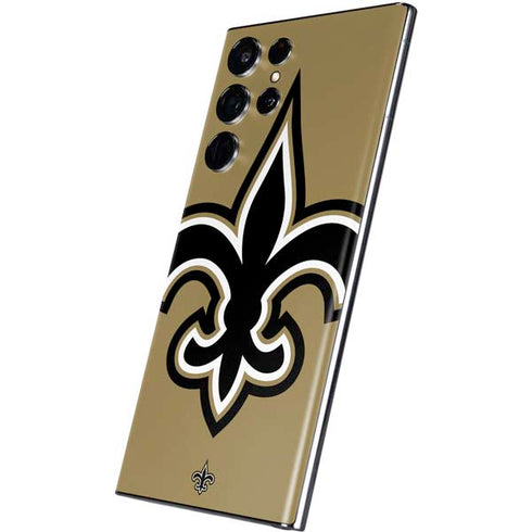 NFL New Orleans Saints Large Logo Galaxy S22 Ultra Skin