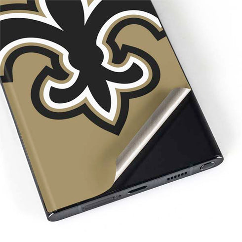 NFL New Orleans Saints Large Logo Galaxy S22 Ultra Skin