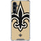 NFL New Orleans Saints Large Logo Galaxy S23 FE Clear Case