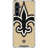 NFL New Orleans Saints Large Logo Galaxy S23 FE Clear Case