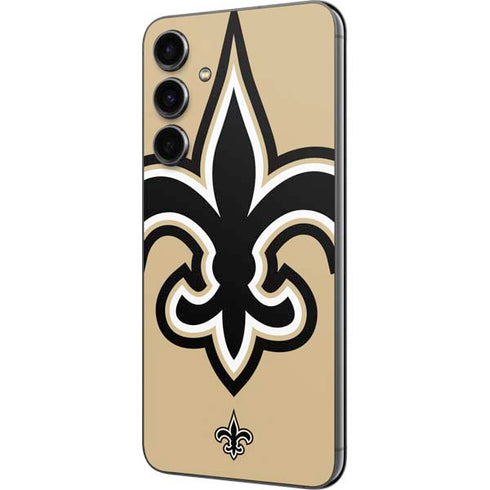 NFL New Orleans Saints Large Logo Galaxy S23 FE Skin