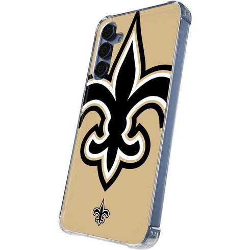 NFL New Orleans Saints Large Logo Galaxy S24 Clear Case
