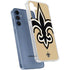 NFL New Orleans Saints Large Logo Galaxy S24 Clear Case